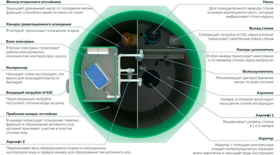 Септик Заубер 3